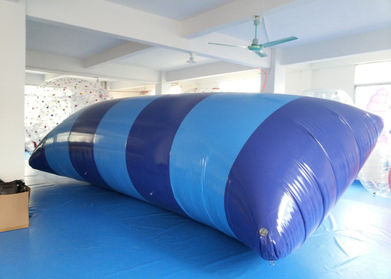 Китай Синий накал - запечатывание шарик воды 7m * 3m напечатанный цифров раздувной для парка Aqua поставщик