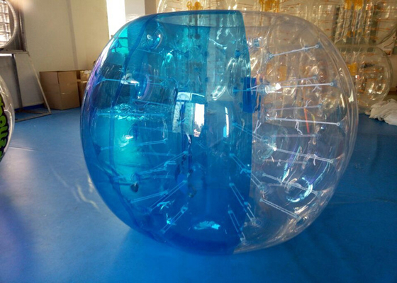 Китай Футбол пузыря игр напольных спортов раздувной, синь раздувного шарика бампера половинная поставщик