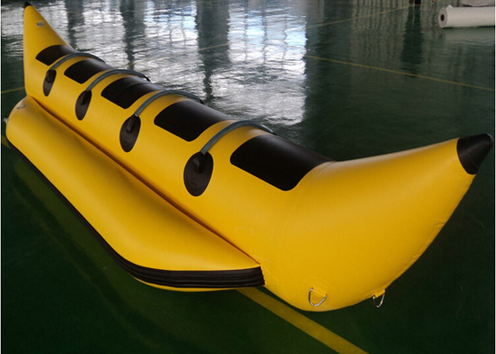 Китай Сделайте шлюпку водостотьким банана рыб мухы PVC 0.9mm раздувную для игр воды поставщик