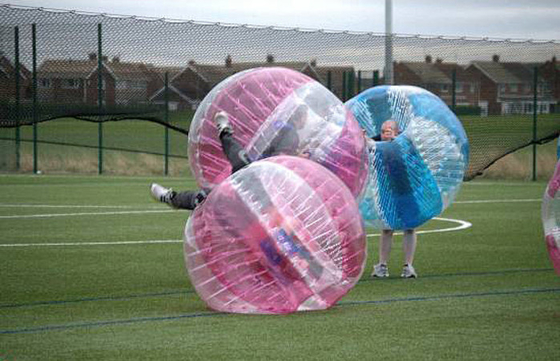 Китай футбол шарика пузыря 1.00мм Тпу раздувной, человек определил размер Лоопы раздувной шарик бампера поставщик