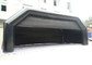 шатер укрытия черного раздувного шатра 12m x 6m x 5mH коммерчески раздувной поставщик