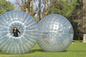 Прозрачный шарик Zorb тела 0.7mm TPU раздувной для парка воды крупного плана поставщик