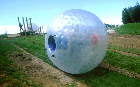 Прозрачный раздувной шарик Zorb для снежка/гигантского раздувного шарика воды Zorbing поставщик