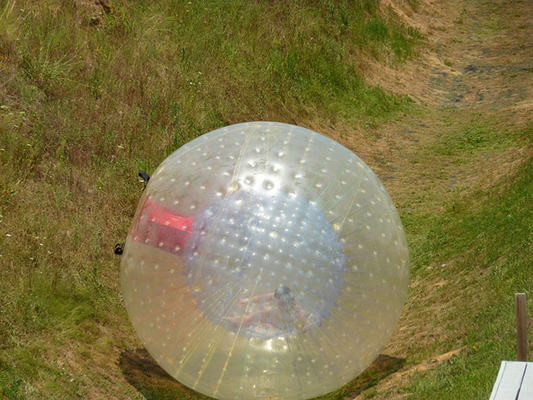 Прозрачный раздувной шарик Zorb для снежка/гигантского раздувного шарика воды Zorbing поставщик