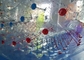 Шарик завальцовки напольного тематического парка воды раздувной с цветастыми многоточиями поставщик