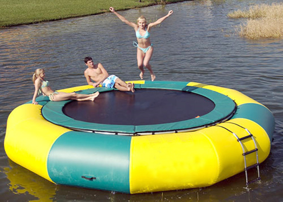 Подгонянные Trampoline/хвастун воды Dia 4m раздувные для парка Aqua поставщик