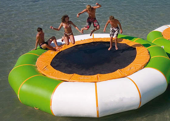 Подгонянные Trampoline/хвастун воды Dia 4m раздувные для парка Aqua поставщик