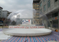 Изготовленный на заказ логос напечатал шатер пузыря Dia 8m раздувной прозрачный для рекламировать поставщик