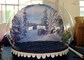 Персонализированный шатер купола глобусов снежка Кристмас раздувной Outdoors ясный поставщик