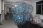 Футбол шарика пузыря шарика бампера голубого mmTPU многоточия 0,7 раздувной поставщик